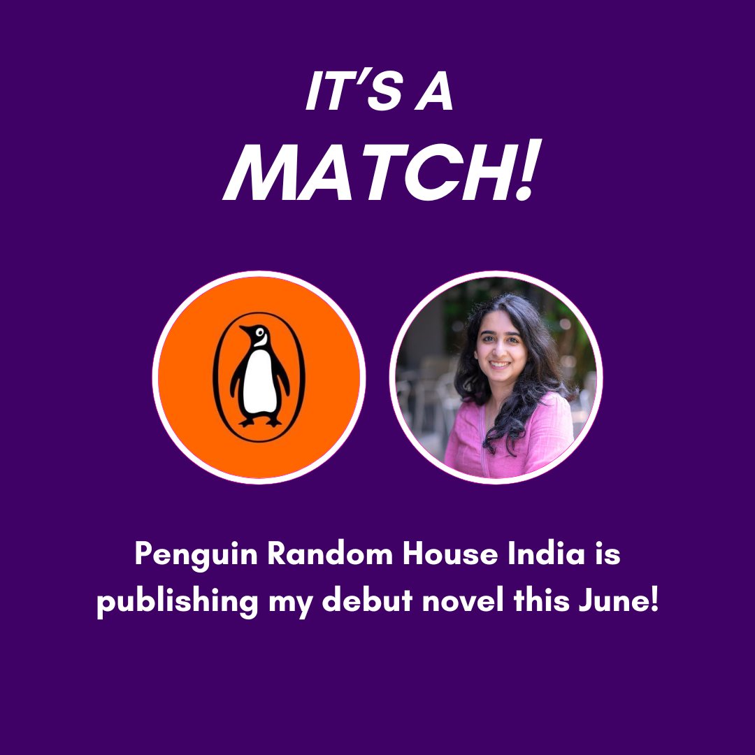 I'm thrilled to announce that not only is my debut romance novel Match Me If You Can coming out in the US with @randomhouse, it is also being published by @PenguinIndia in my home country! 🥳 Thanks to my Indian editor @DeepthiTalwar for her unmatched enthusiasm (pun intended)!