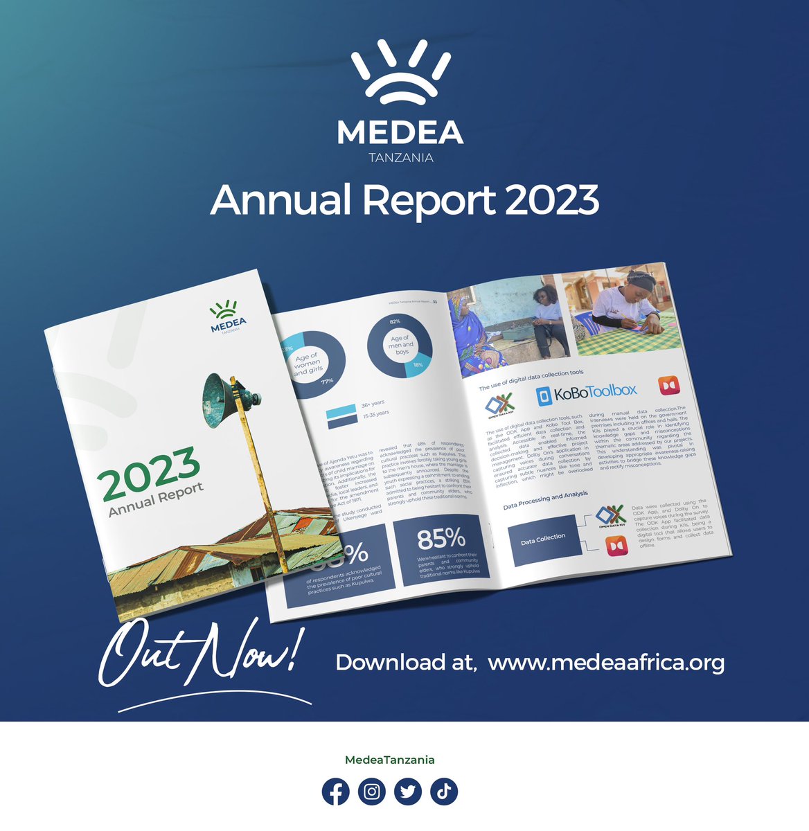 It's with great pleasure & excitement that we share with you the our 2023 Annual Report. This report encapsulates our collective efforts, achievements, & contributions towards fostering positive change and empowering communities. The full report is available on our website.