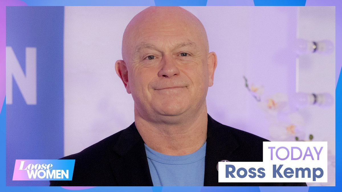 'Hard man' @RossKemp will be updating us on his role as a game show host, as well as sharing why he is trained by black belt qualified instructors; revealing the positives to being an older parent; and why he lives by the words ‘never say never’ 🙌