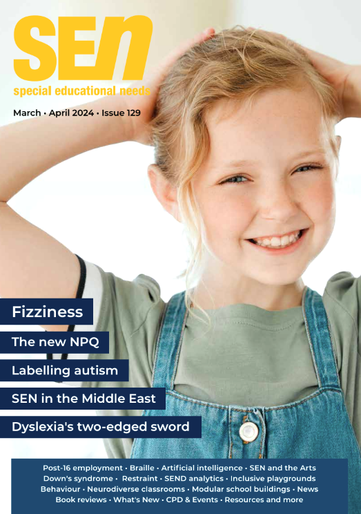 SENMAGAZINE's tweet photo. The brand new issue of the UK’s leading Special Educational Needs Magazine. March/April 2024 Issue 129

https://t.co/Ya9WmIc9iW

In this issue: #Labellingautism #Fizzines #Braille  #Downssyndrome #Restraint #Inclusiveplaygrounds #Neurodiverseclassrooms plus much more https://t.co/kVYvLcp3c9
