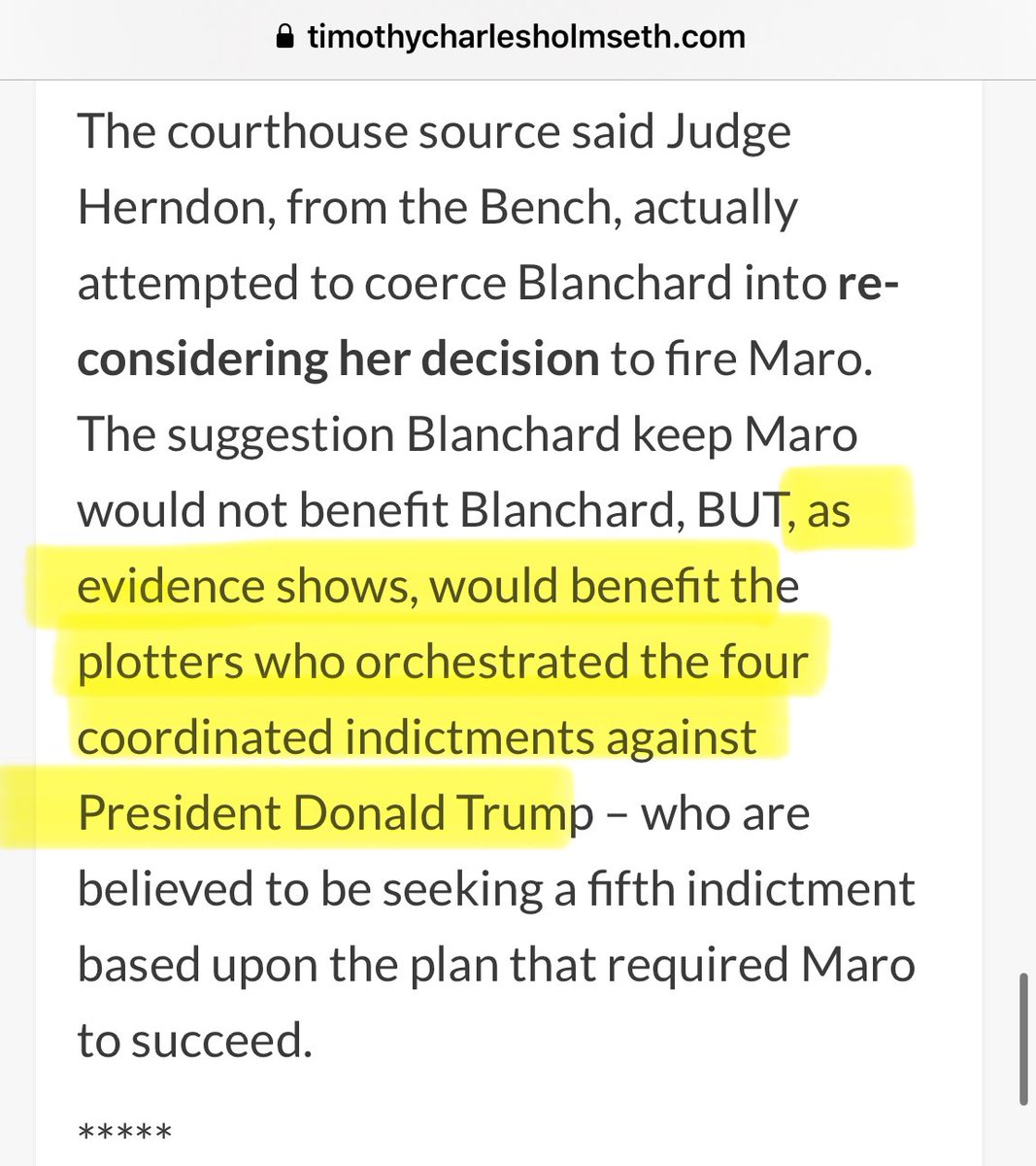 CmnnLw's tweet image. #PentagonPedophileTaskForce
ATTORNEY THAT PLOTTED WITH FBI AGAINST TRUMP IN 1ST DEGREE MURDER CASE IS OUT, BUT… (JUDGE DENIES NEELY BLANCHARD TIME TO FIND EFFECTIVE COUNSEL BEFORE APRIL 15 JURY SELECTION 😱
#NoDueProcess 
#LetJessieSpeak 
#Trump
#NeelyBlanchard 

👇👇👇👇👇