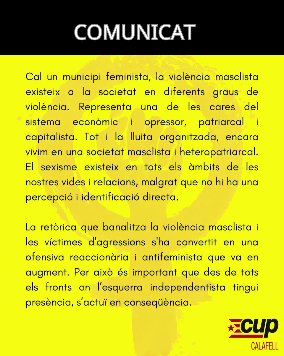 CUP Calafell tweet media