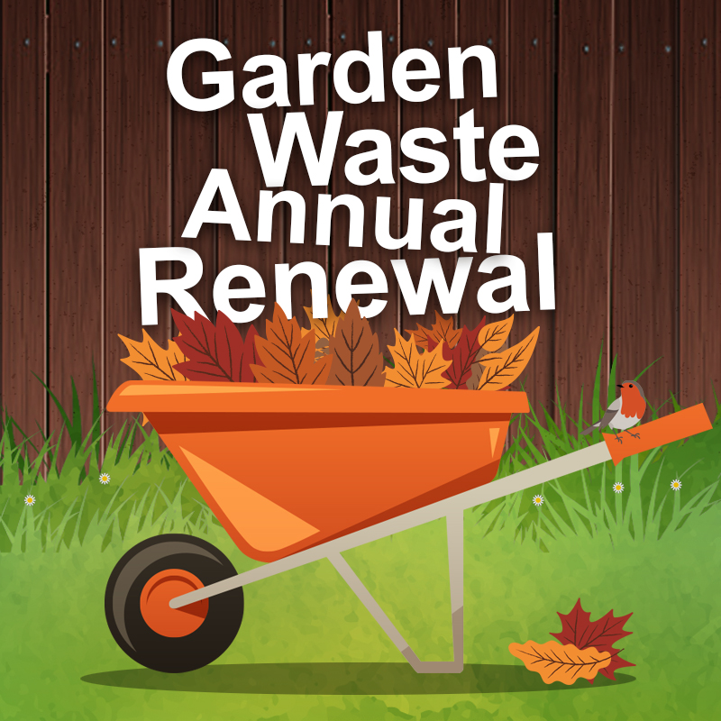 Garden waste renewal payments are due 1 April. Please make sure your payment reaches us by this time. Pay online: ow.ly/JEon50QH2xu You can also set up a Direct Debit. Once you receive your invoice, set up your DD online no later than 26 March at: ow.ly/6oj750QH2xv