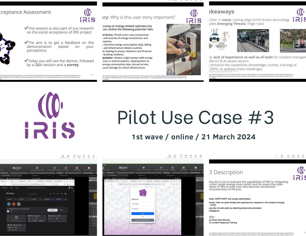 H2020 IRIS (@iris_h2020) on Twitter photo Mission accomplished! 🚀 PUC 3, organised successfully by our partners <a href="/ForumVirium/">ForumViriumHelsinki</a> held online yesterday. Visit our website for more info! 📷 iris-h2020.eu/project-news/ #H2020 #CyberSecurity Mission accomplished! 🚀 PUC 3, organised successfully by our partners <a href="/ForumVirium/">ForumViriumHelsinki</a> held online yesterday. Visit our website for more info! 📷 iris-h2020.eu/project-news/ #H2020 #CyberSecurity