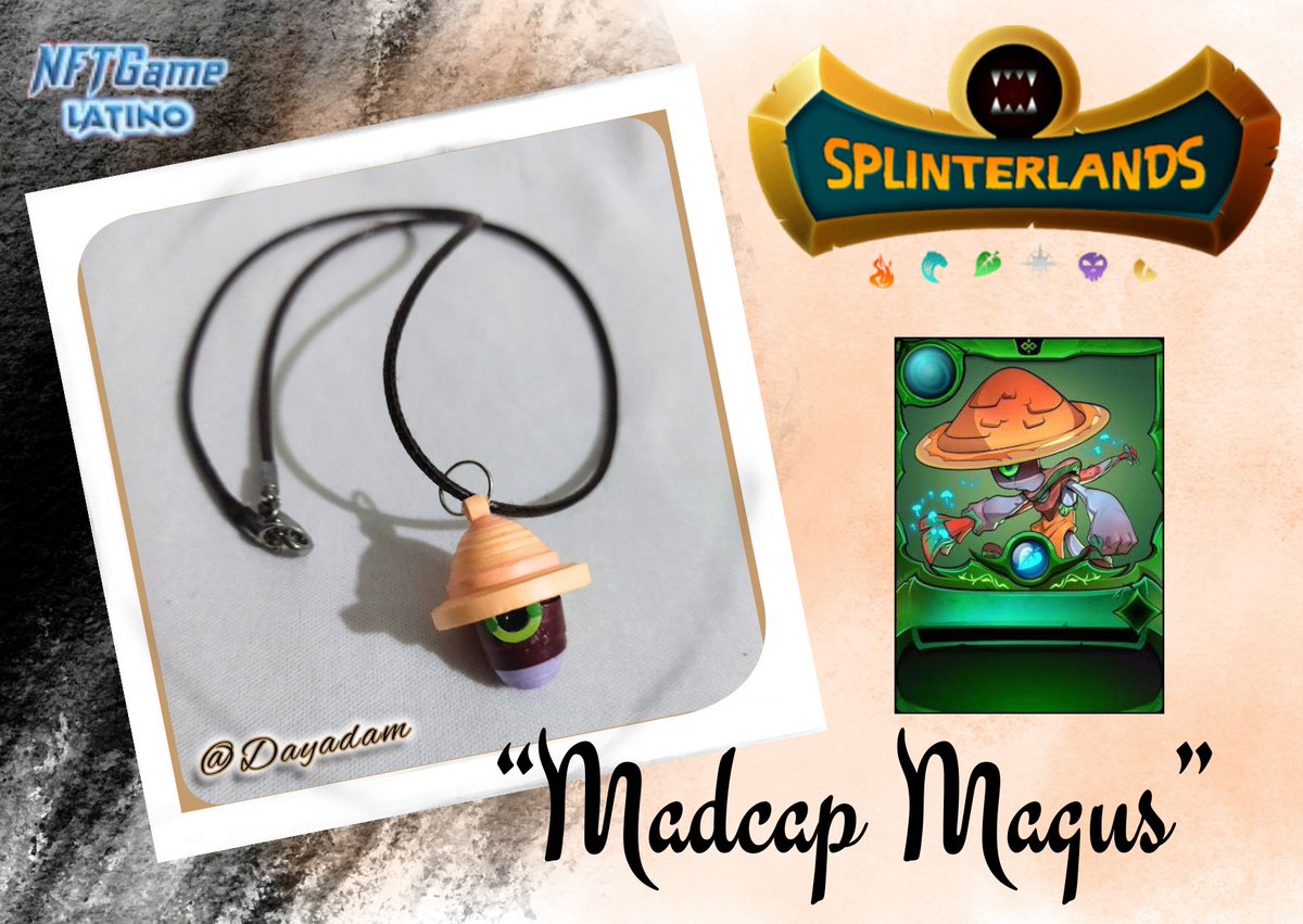 Les dejo mi participacion de la semana en el @splinterlands social media challenge donde materialice la carta 'Madcap Magus' Los invito a ver en #hive

#splinterlands #play2earn  #art #diy @nftgamela 

peakd.com/hive-115120/@d…