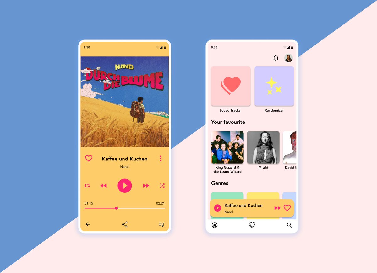 life_glitched's tweet photo. Daily UI 009 - Music Player #DailyUI #music #UI #musicplayer https://t.co/ZIK2Tl9cee