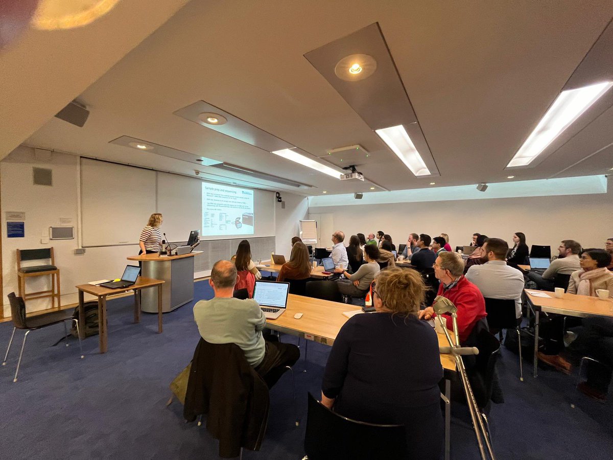 Excited to be in Oxford today at our annual Long Read Case Detectives event! Looking forward to hearing experts discuss a range of topics within #genomics