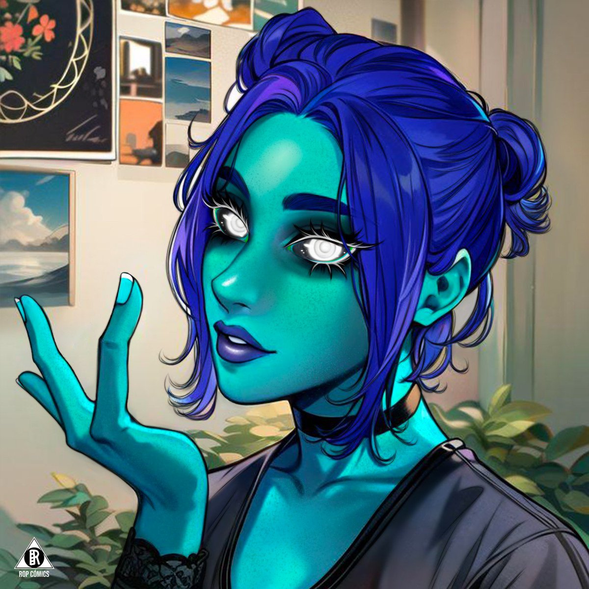 Rop_Comics's tweet photo. @NaocchiUwU ¡Bueno! Yo creo que sí lo lograría. 👽💙 https://t.co/t1pEx2yTDH