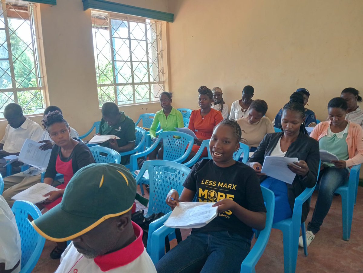 Our Maseno Transparency and Integrity Club members participated actively in the Kisumu County Assembly public participation forums at Lela Resource Center in the Kisumu West sub-county on the Kisumu County Fiscal Strategy Paper for FY 2024/2025. @TIKenya