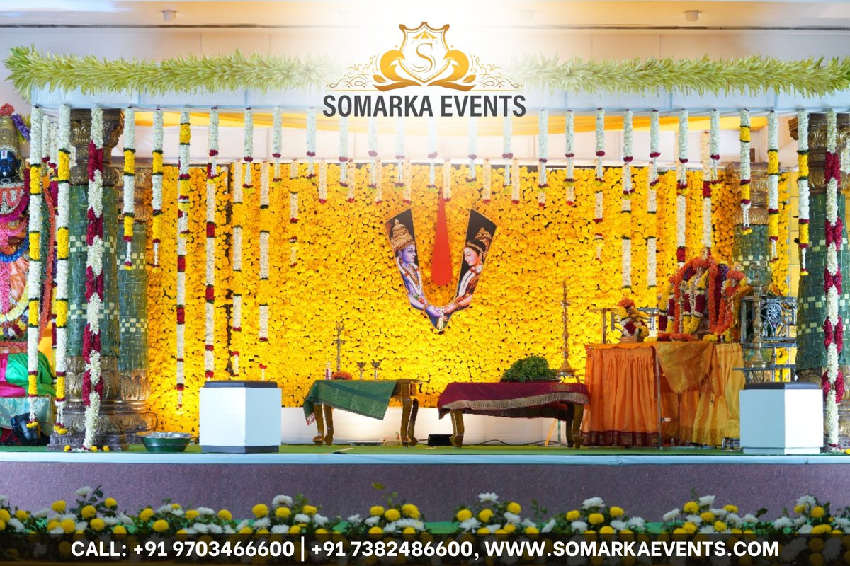Somarka Events  we crafts a sanctuary for devotion and peace. Experience the divine with us. 

📞Contact Numbers: +91 97034 66600 | +91 73824 86600

#SomarkaEvents #ShashtipoorthiCelebration #BestEventDesigners #BestEventOrganisation #BestEventPlanners #EventsinVizag #ThemeParty