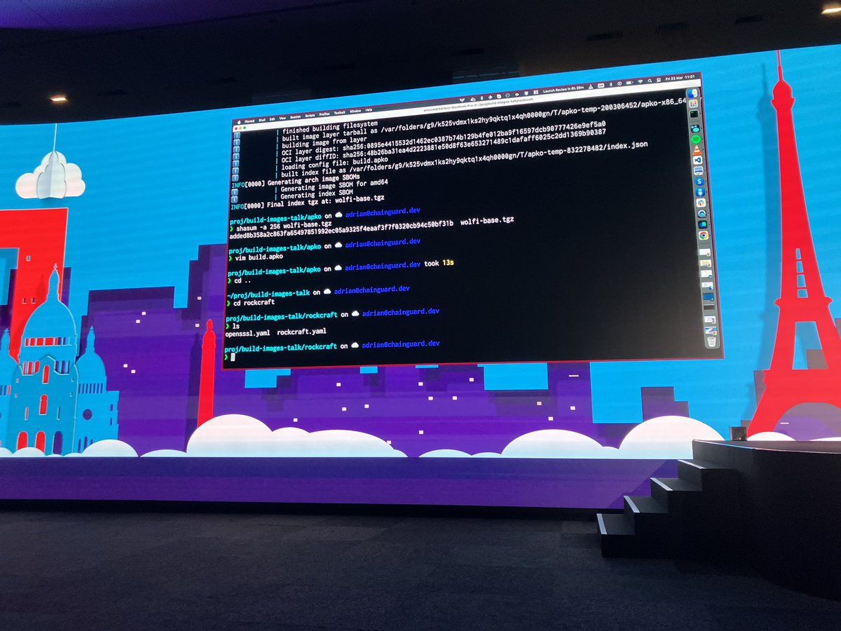 Building Container Images the Modern Way - <a href="/chainguard_dev/">Chainguard ⛓️</a>’s Adrian Mouat. Lots of folks to see demos on building <a href="/Docker/">Docker</a> images. You can now let <a href="/chainguard_dev/">Chainguard ⛓️</a> run and remediate vulnerabilities directly on Docker containers. <a href="/KubeCon_/">Kubecon_</a> <a href="/linuxfoundation/">The Linux Foundation</a> <a href="/thenewstack/">The New Stack</a>