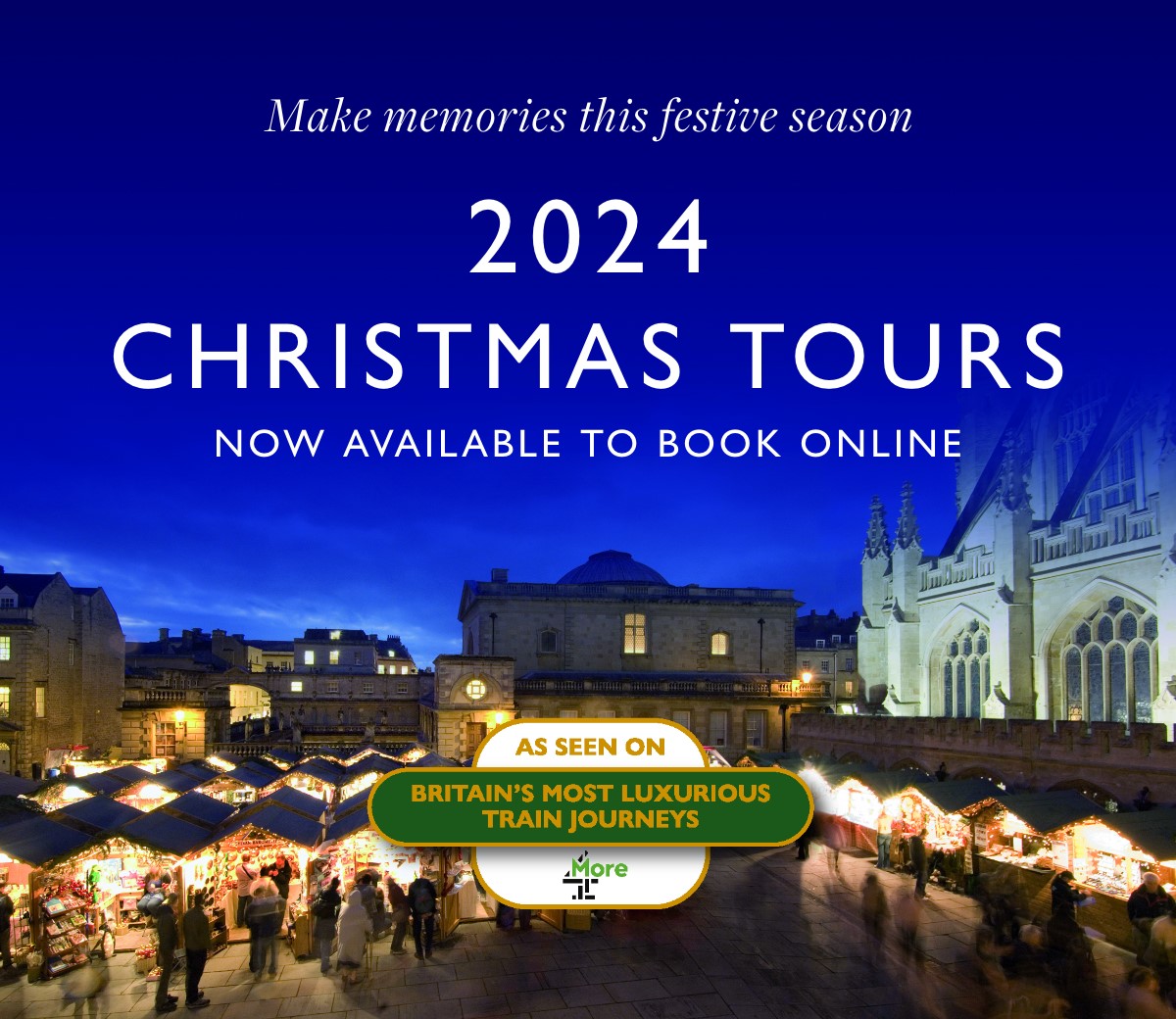 Our famous festive Midland Pullman and Saphos Train tours to Edinburgh, York and Bath, to visit the fabulous Christmas markets are now available to book online... Midland Pullman - midlandpullman.com Saphos Trains - saphostrains.com