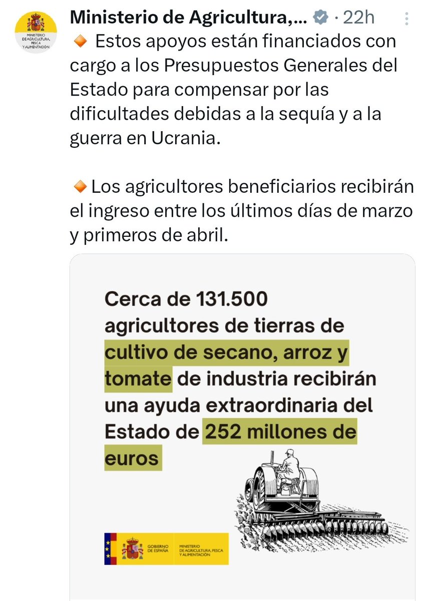 marceliglcua's tweet photo. Mientras el @mapagob @LuisPlanas continúan ayudando a los agricultores y ganaderos, el @GobAragon PP-VOX sigue a por uvas.
Azcón y Samper se hacen muchas fotos, pero ninguna medida efectiva propia. https://t.co/BBnJ8eX6zZ