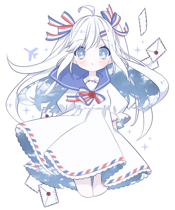 エアメール#創作 #オリジナル #ねがいぼしのエトワール 