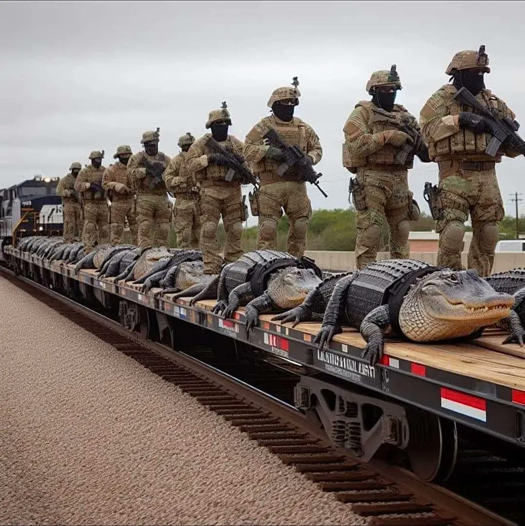 Texas National Guard preparing to secure the border.