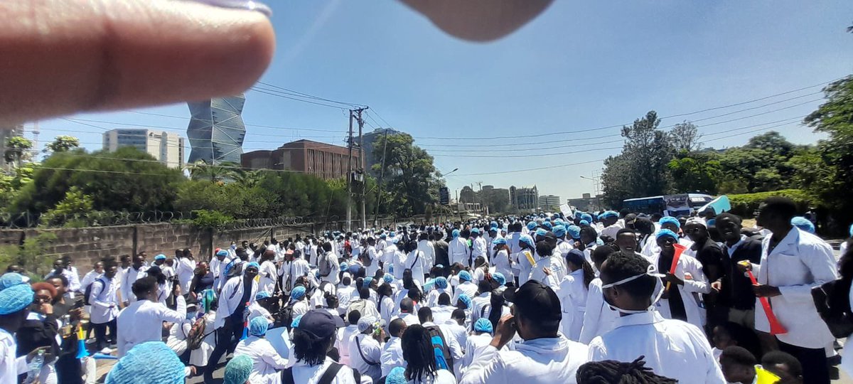 United we stand in the fight against modern slavery!! 
#NakhumichaMustGo 
#PostDoctorInterns 
#DoctorsStrikeKE