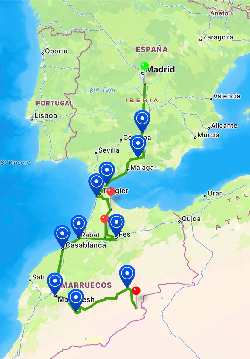 Hoy comenzamos una gran aventura. Ruta eléctrica por Marruecos con el Tesla Model Y.
¡Sígueme en esta gran aventura!

#marruecos #tesla #teslamodely #vehiculoelectrico #rutaelectrica