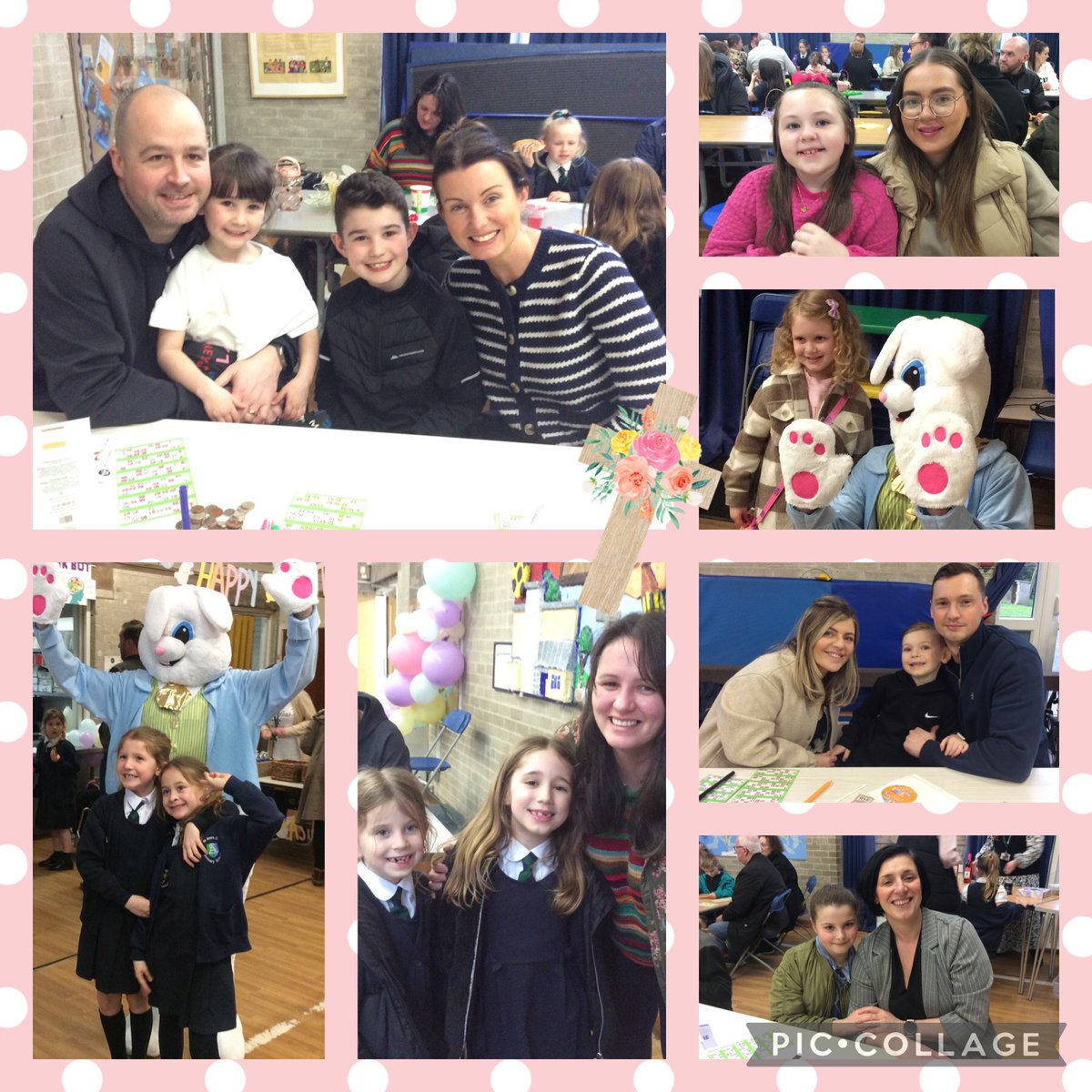 We all had a wonderful time at Easter Bingo last night! We were very ‘egg-cited’ to meet the Easter  Bunny! #schoolfundraising #Easterbingo