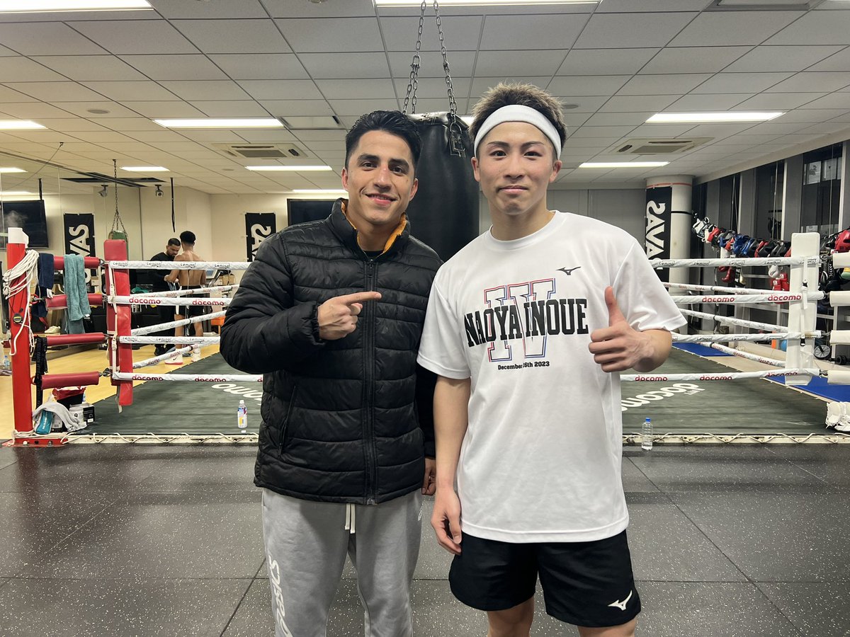 強力な助っ人
ここから一ヶ月間ガッチリ追い込むよ

#InoueNery
#井上尚弥