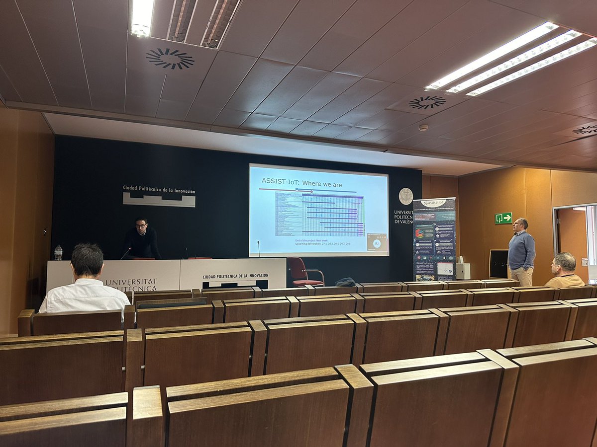 AssistIot's tweet image. #LearnaboutASSISTIoT: After the final event of the project, partners got together once more time for a physical meeting, to discuss about the final details of the project!
@UPV @hipeac @CORDIS_EU