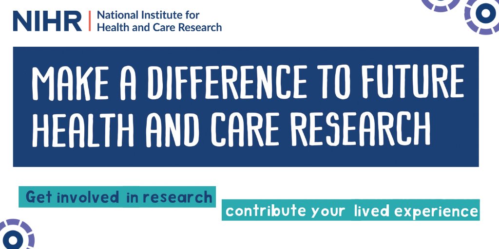 Have you ever thought about becoming involved in research? It doesn't have to be taking part in a trial, there are lots of ways you can #BePartOfResearch! Check out our Starting Out Guide to learn more: nihr.ac.uk/documents/Star… #PublicInvolvement