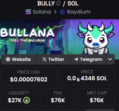 Bullysolana's tweet photo. Here at bully 🐂
https://t.co/p67rDZ2fJ8
We do not fear red candles.

Days like these are part of the market, these are the days where the scared people panic sell.

And the brave people load up their bag on the way to freedom.📈
Use the panic sellers to your advantage

76K mcap, use this opportunity, we won't see this again 🚀

#crypto #fairlaunch #lowcap #lowmarketcap #1000xgem #bully $bully #bullana #newlisting #communitytakeover
