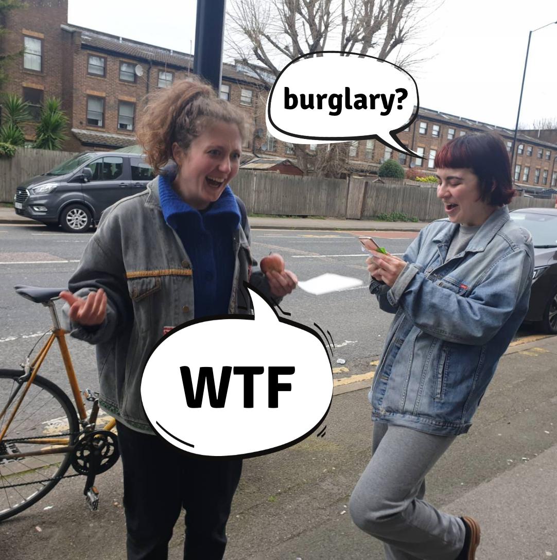 😂 Burglary? Wtf ⛓️ Indigo was arrested yesterday in London whilst having a day out with her mum. She was later released, without charge, at the same time as Rosa. 🤡 She is the 4th person to be arrested as part of @metpoliceuk’s investigation where their only “evidence” is a…