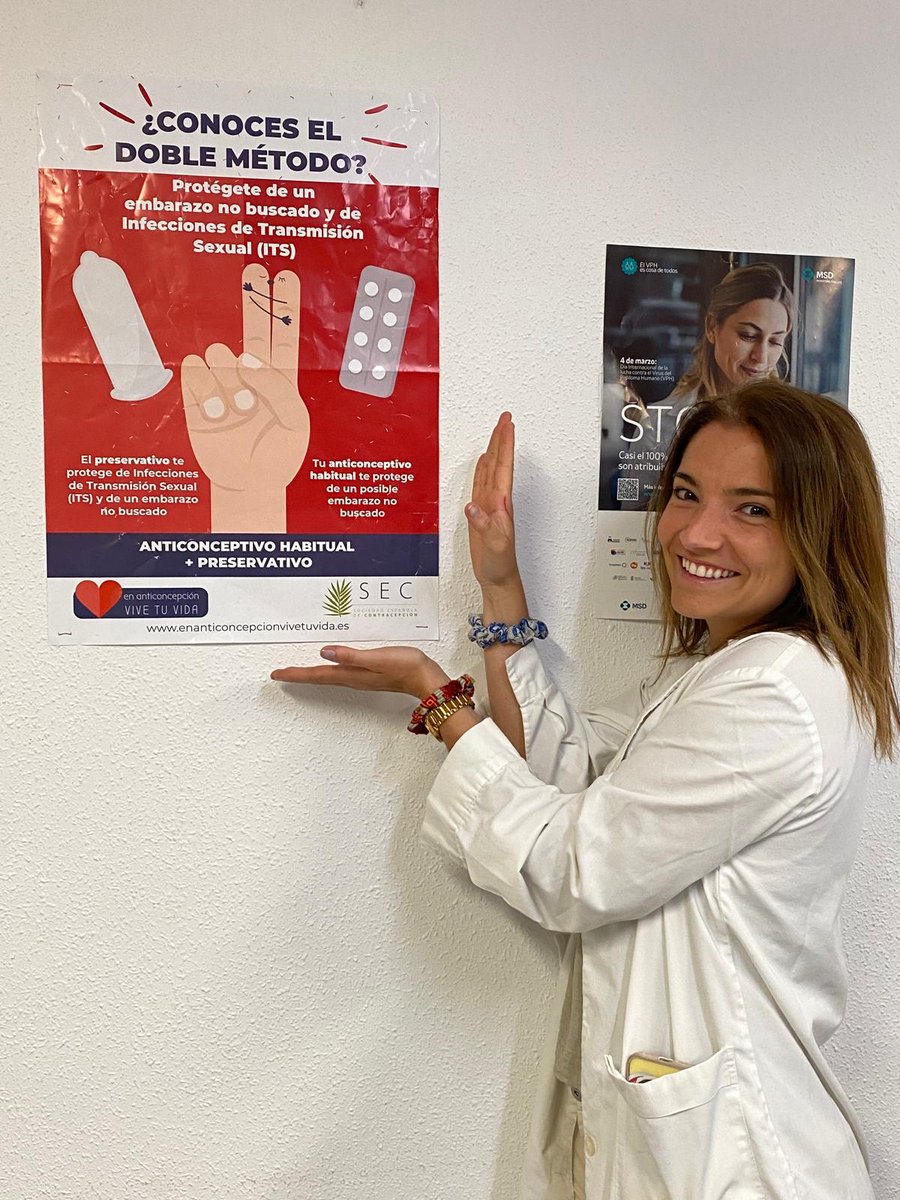 ¡La campaña de la web "enanticoncepcionvivetuvida.es" conquista las consultas de ginecología, atención primaria y matronas! 🩷📷sec.es/la-campana-de-……