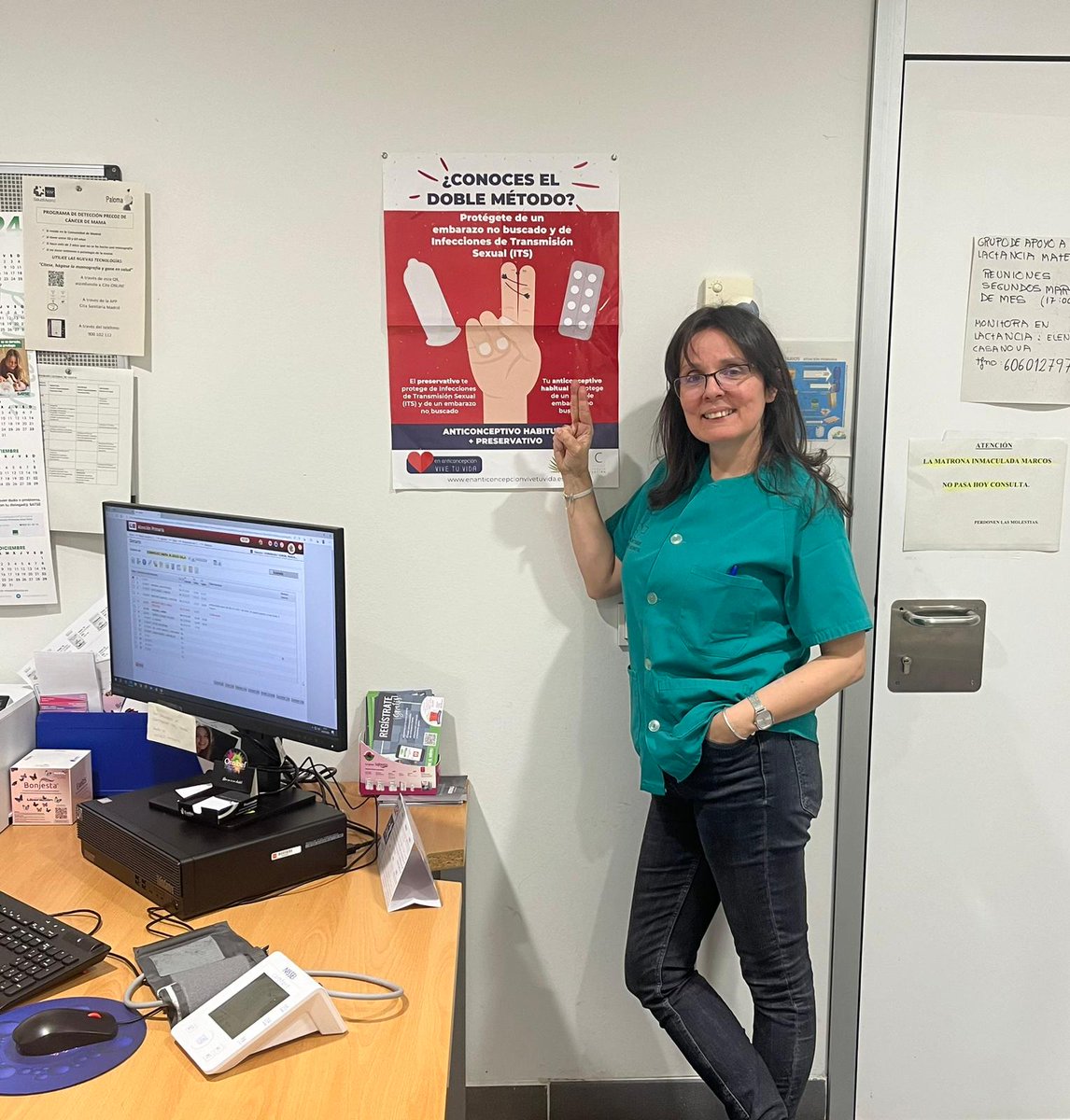 ¡La campaña de la web "enanticoncepcionvivetuvida.es" conquista las consultas de ginecología, atención primaria y matronas! 🩷📷sec.es/la-campana-de-……