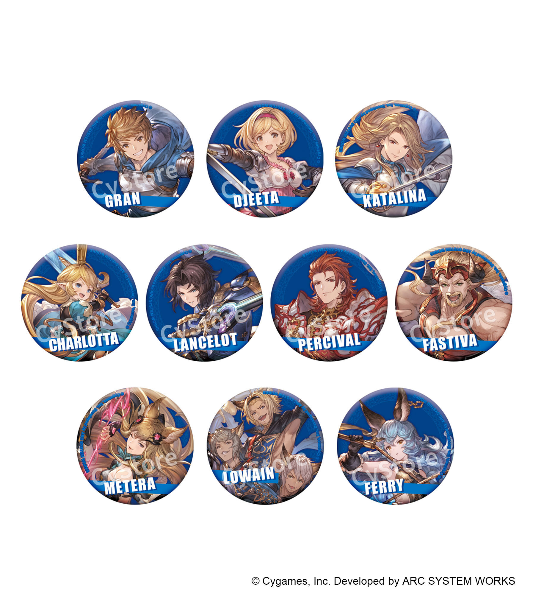 激レア　GRANBLUE FANTASY VS 電撃スペシャル　缶バッジ サイストア على X: 