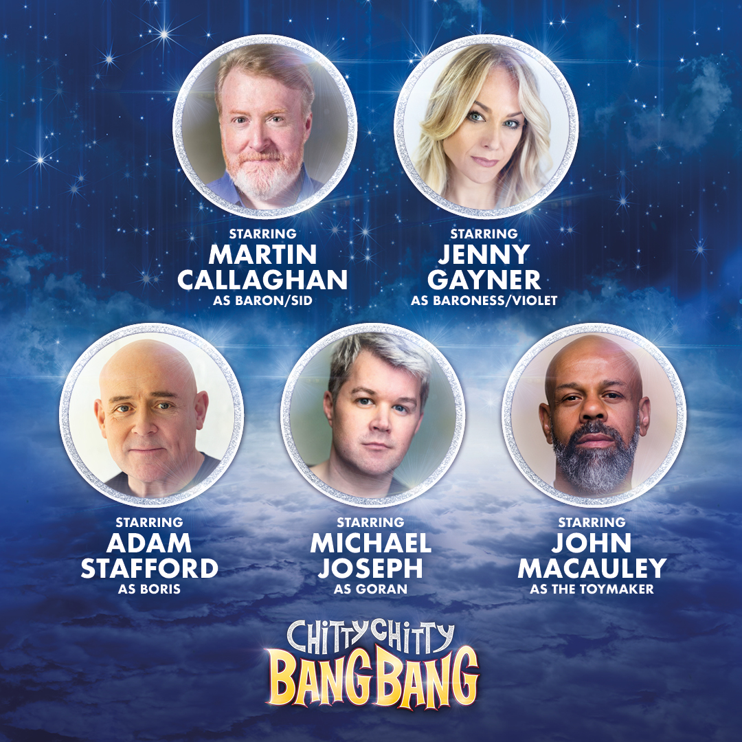 All rise for the Vulgarian National Anthem! 🏰🎶 👑 Baron / Sid – @mjmcallaghan 💍 Baroness / Violet – @jennygayner 🔎 Boris – Adam Stafford 🔍 Goran – Michael Joseph 🧸 The Toymaker – John Macaulay