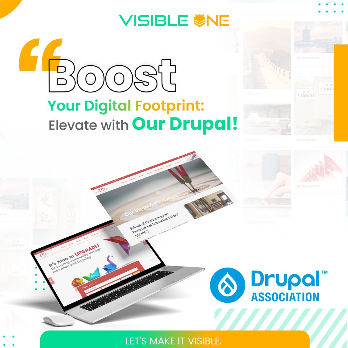 VisibleOneSG's tweet photo. 🌟𝐁𝐨𝐨𝐬𝐭 𝐘𝐨𝐮𝐫 𝐃𝐢𝐠𝐢𝐭𝐚𝐥 𝐅𝐨𝐨𝐭𝐩𝐫𝐢𝐧𝐭: 𝐄𝐥𝐞𝐯𝐚𝐭𝐞 𝐰𝐢𝐭𝐡 𝐎𝐮𝐫  𝐃𝐫𝐮𝐩𝐚𝐥!🌐

🚀 Contact our skilled developers, and let's craft an outstanding online experience!

#Drupal #OnlineSecurity https://t.co/qUG3A4enJg