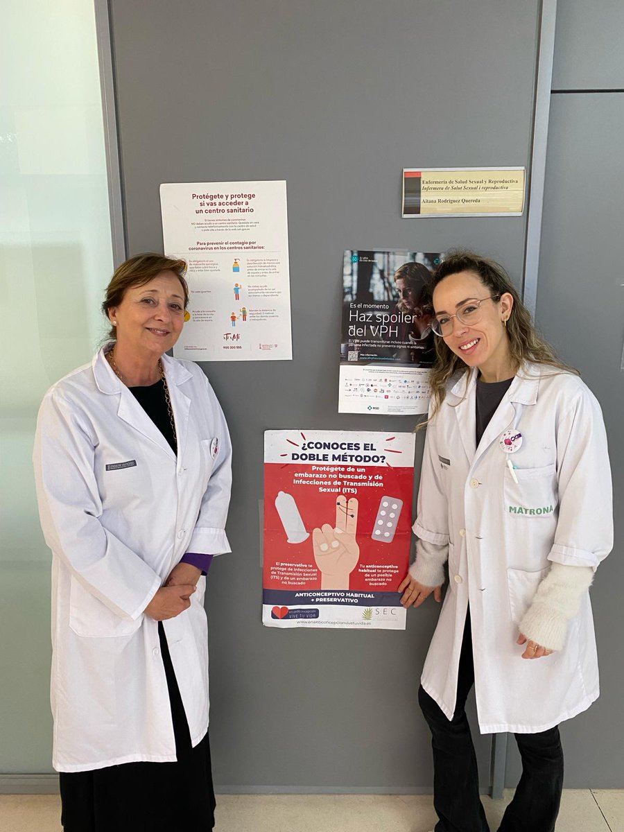 ¡La campaña de la web "enanticoncepcionvivetuvida.es" conquista las consultas de ginecología, atención primaria y matronas! 🩷📷sec.es/la-campana-de-……