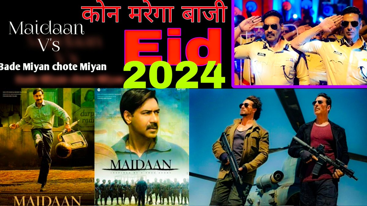 @Bollyhungama Maidaan vs BMCM on this EID 2024.

youtu.be/HxtX8qt2A_I?si…
