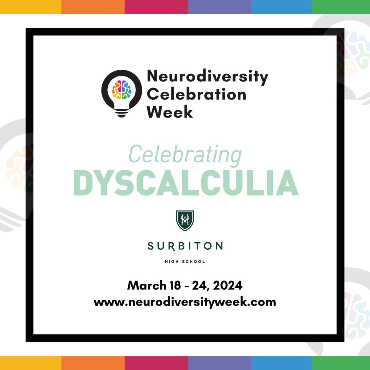 Did you know? Dyscalculia and Maths Difficulties affect more people than you might think. Did you know about 6% of individuals have dyscalculia? That's about 25% of the population struggling with maths learning difficulties. #NeurodiversityCelebrationWeek