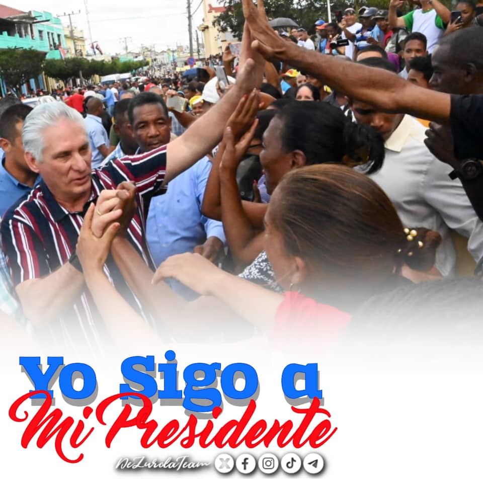 Santiago sigue siendo Santiago. Y #Cuba sigue siendo Cuba. ¡No se equivoquen! #YoSigoAMiPresidente