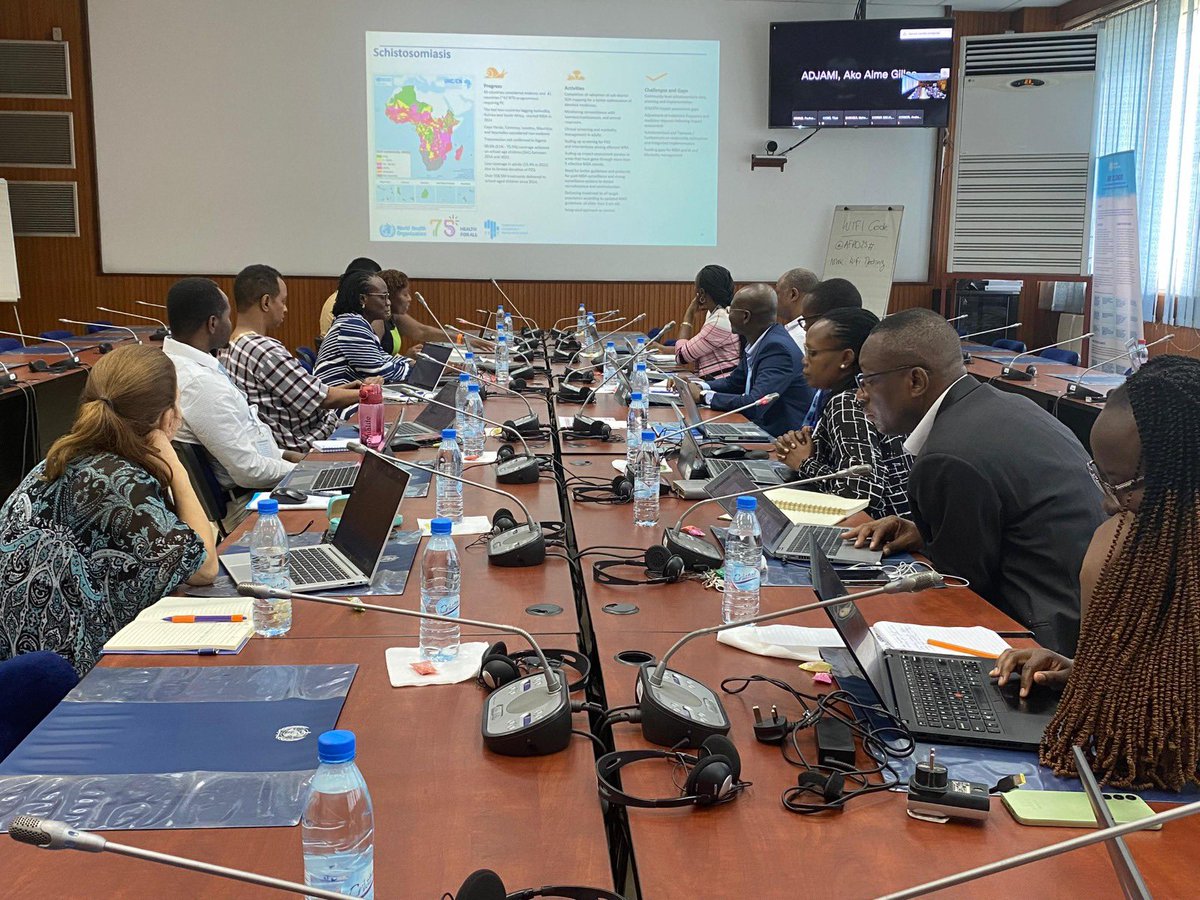 Collaborating for a healthier future! 🌍 

@WHOAFRO and @TheENDFund held a fruitful engagement to strategize on reviewing achievements, aligning priorities, and strengthening collaborative efforts to #EndingNTDs towards #HealthForAll.

#EndingDiseasesInAfrica
