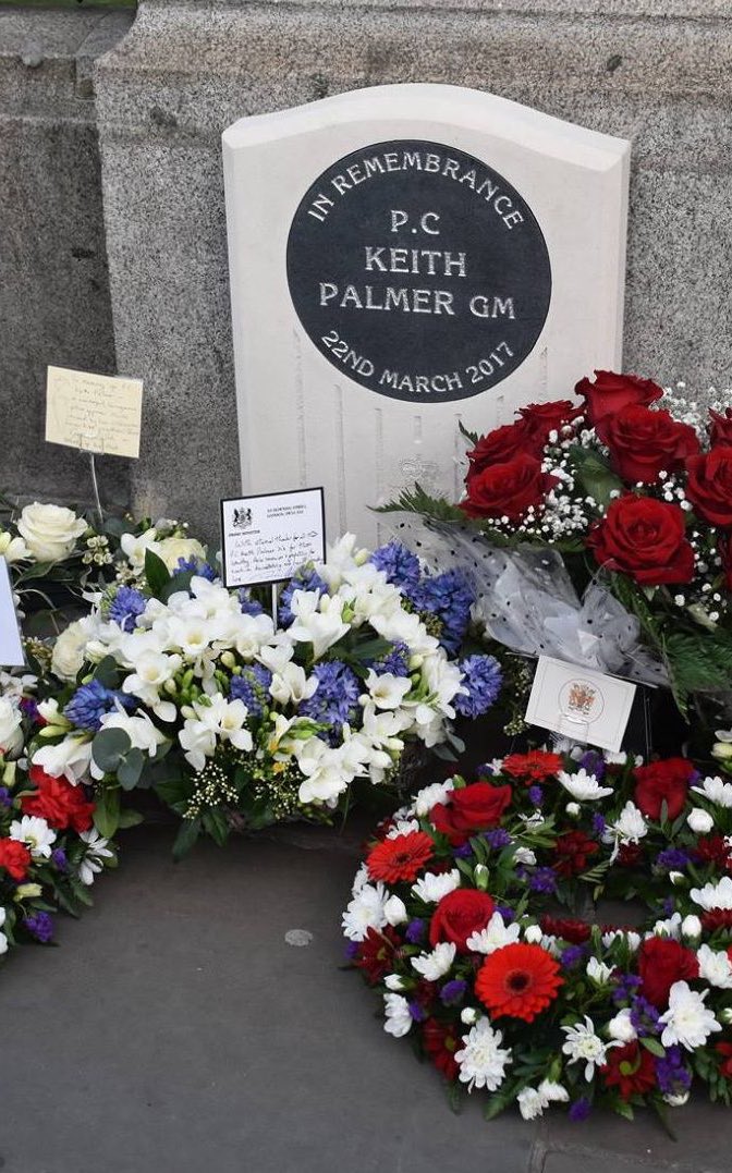 Remembering PC Keith Palmer who died defending parliament, and the four other people who were killed and the 48 injured in the Westminster attack seven years ago today.