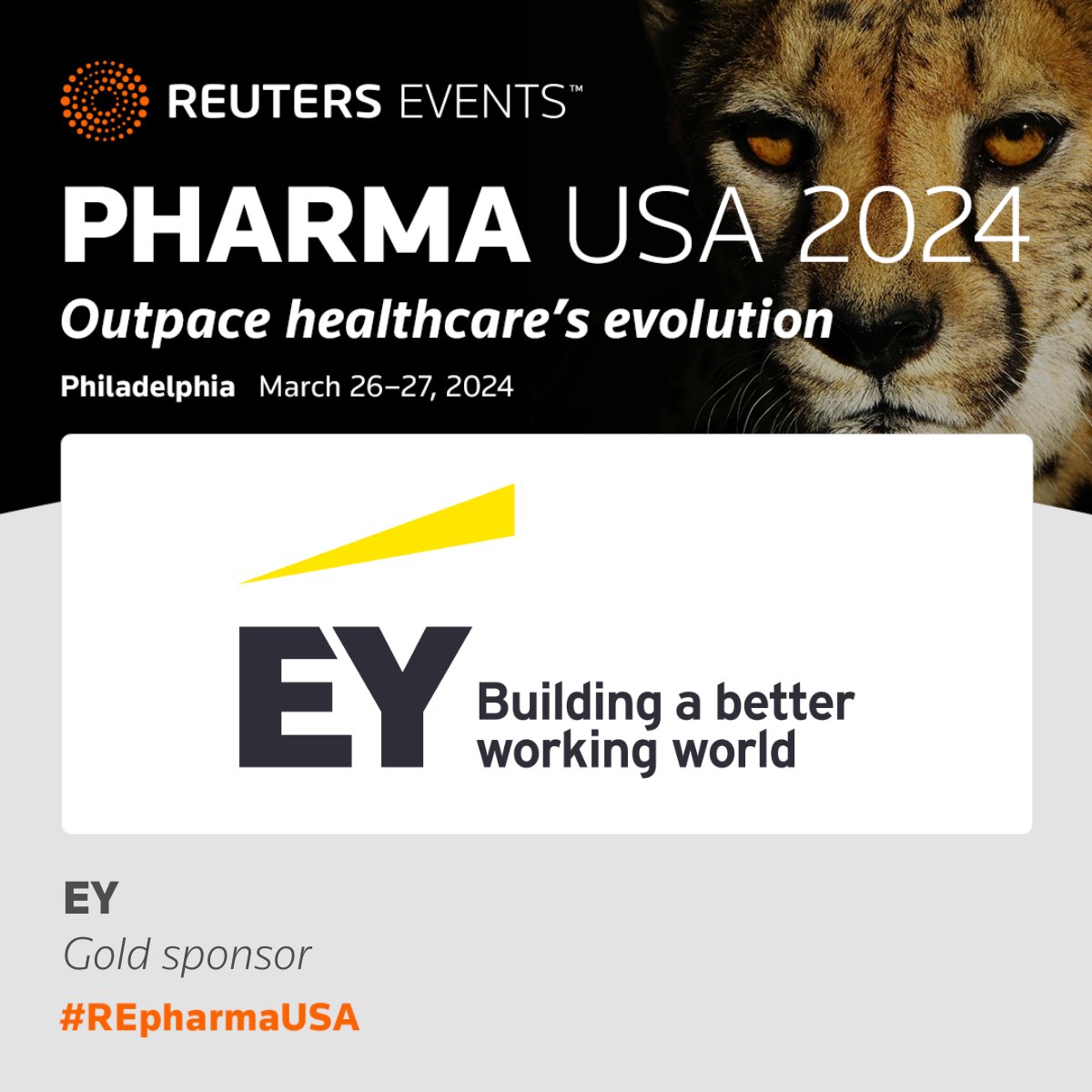 Excited to share that <a href="/EY_news/">EY News</a> will host an insightful panel session at the upcoming #REPharmaUSA conference. Join us on March 26 in Philadelphia for a riveting discussion on "Propel personalized engagement through #DataStrategies." tinyurl.com/87xw5p3c