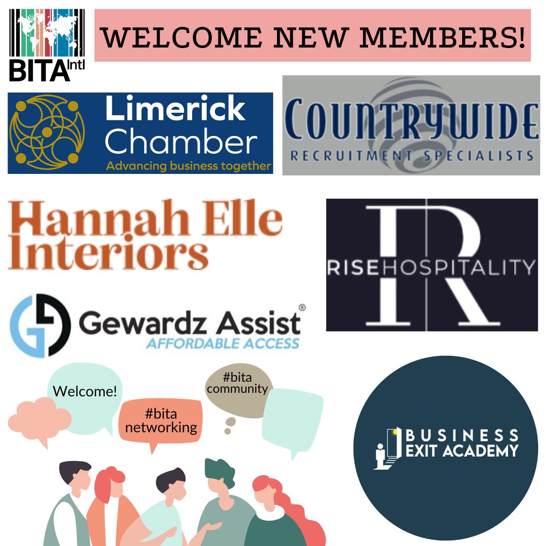 BITAIntl's tweet photo. A big welcome to our newest members, we're so pleased to have you as part of the BITA community! See your local chapter: https://t.co/SYC7AbLhzi
And our online networking: https://t.co/xvWlhFn85K
#bitabusiness #bitacommunity #businesssupport #businessdevelopment #bitanetworking🤝 https://t.co/JliFyu6M2a