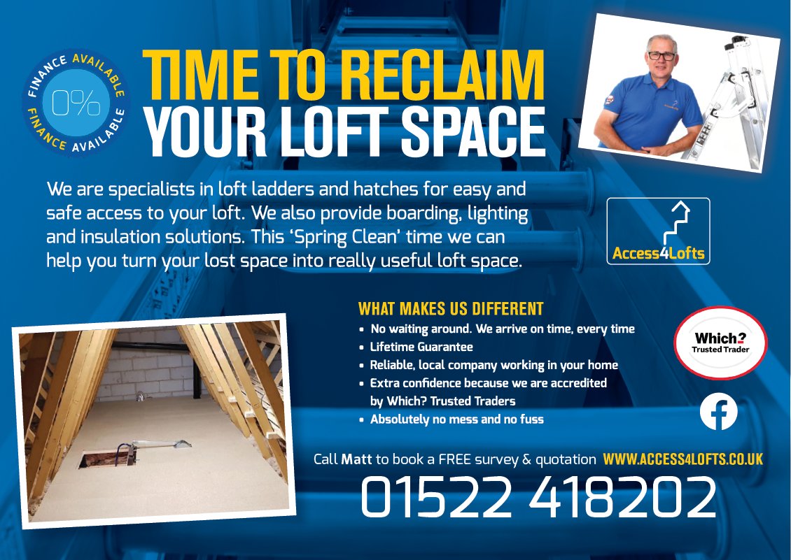Are you looking for more loft space? if so, give 'Access 4 lofts' a call .... you won't be disappointed - I'm sure. #access4lofts #Lincs #lincolnshire #Lincoln