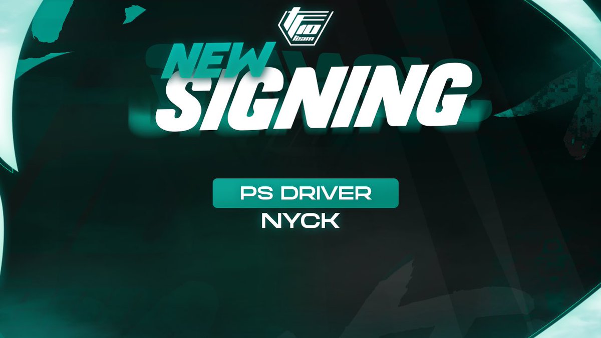 𝗦𝗜𝗚𝗡𝗜𝗡𝗚 | @TF10_Nyck We are very happy to announce that Nyck is joining the team! Nyck is a PS driver with alot of talent, and will definitely help the PS roster grow! 🔥 Welcome, Nyck 💚 #FullTF10