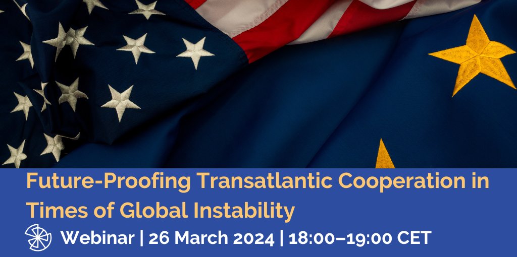 📅| EVENT ALERT How can the U.S.-E.U. partnership withstand crises and adapt to change in increasingly uncertain times? Join our sixth webinar featuring @ElenLazarou, Frances Burwell and Brian Glynn in a discussion moderated by @gustavogmuller👇 engage-eu.eu/e12