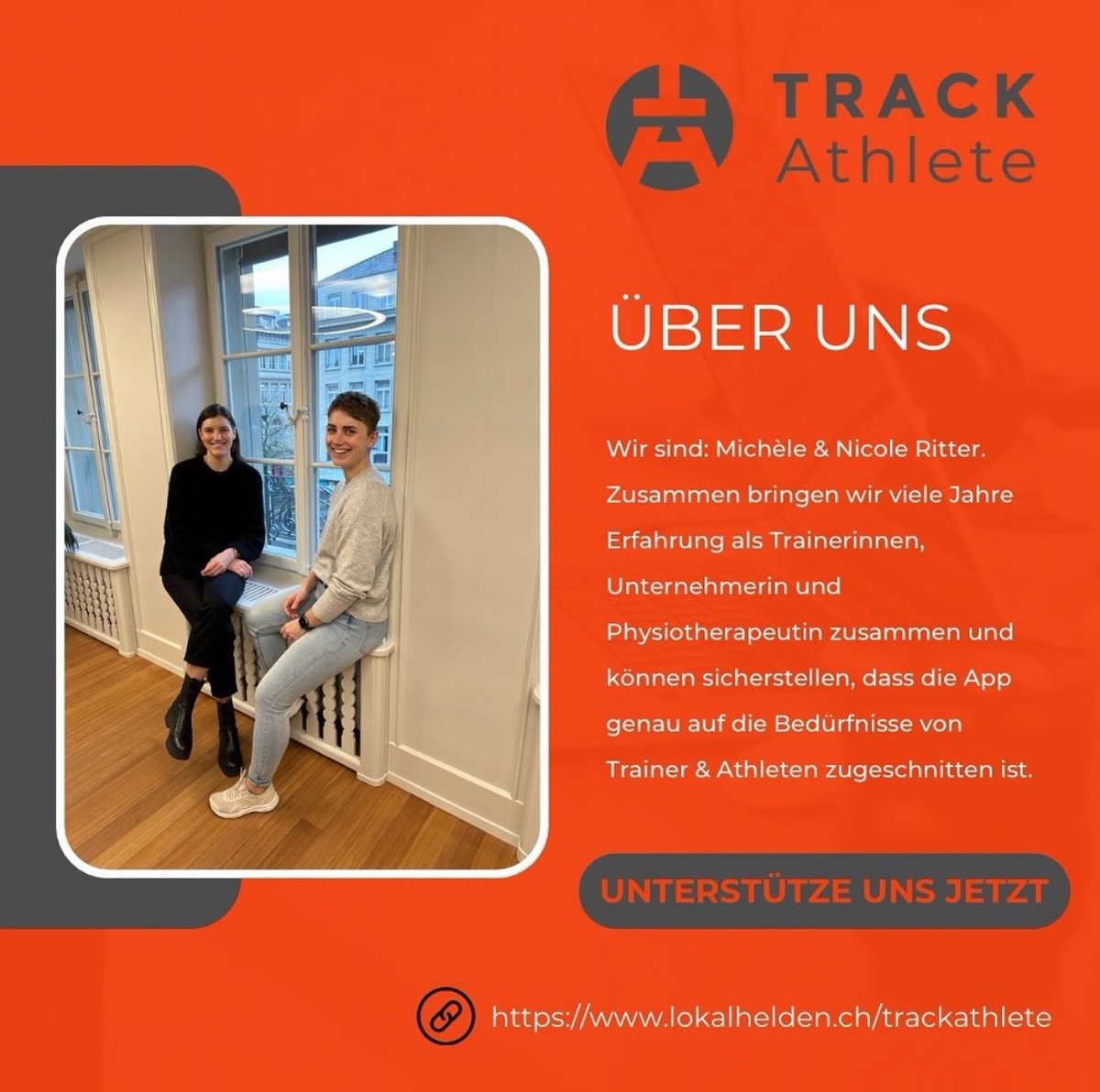 Dear Coaches, athletes and sport fans! My sister and I are kinda starting a little project… go check it out and support our crowdfunding! We won’t disappoint I promise! lokalhelden.ch/trackathlete #trackathlete