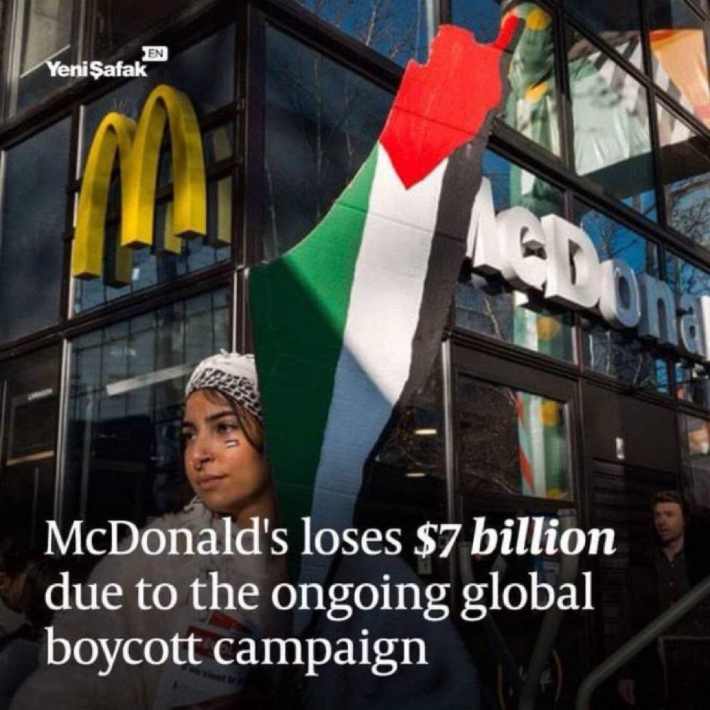 Keep BOYCOTTING child killers! 

L @McDonalds 

🇵🇸🇵🇸🇵🇸🇵🇸🇵🇸🇵🇸🇵🇸🇵🇸🇵🇸🇵🇸🇵🇸🇵🇸