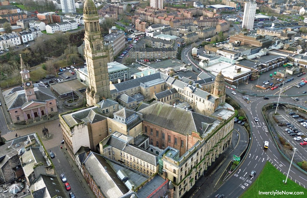 A £2million project to preserve Greenock Town Hall for future generations is getting underway. More at inverclydenow.com/major-building…