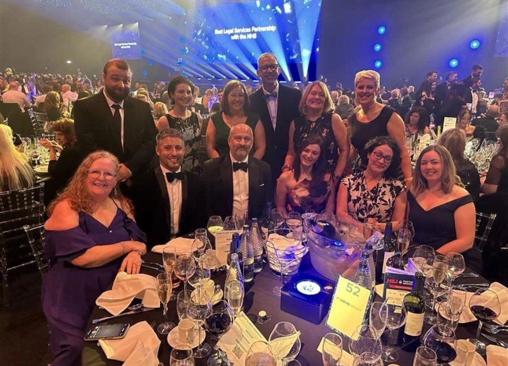 Wonderful evening at HSJ Partnership Awards. We didn’t take home a win but remain immensely proud to be a finalist and more importantly to continue to reduce the waiting time for patients to access elective care in the NHS. 💙 #WalsallAndProud @FourEyesInsight @HSJ_Awards