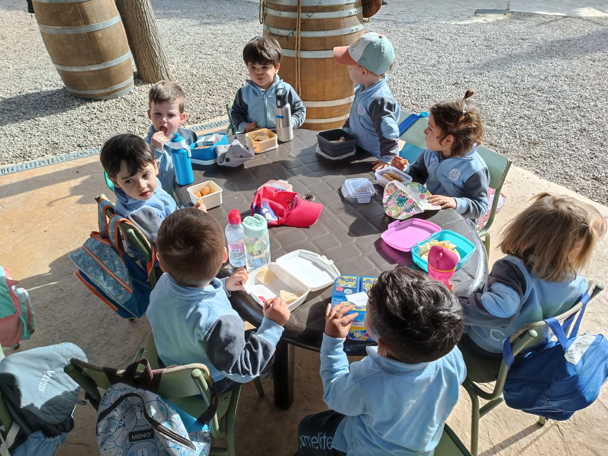 carmelitestgn's tweet photo. #ADMTWC #LLARC Els kiwis, les cireres i les prunes ja hem arribat al Corral del Neri! Esmorzem! #aprenemfent pensant i visitant llocs interessants! Ho passem bé! #viucarmelites #somifemescola Som la llar activa! https://t.co/qIuCa2DLS8