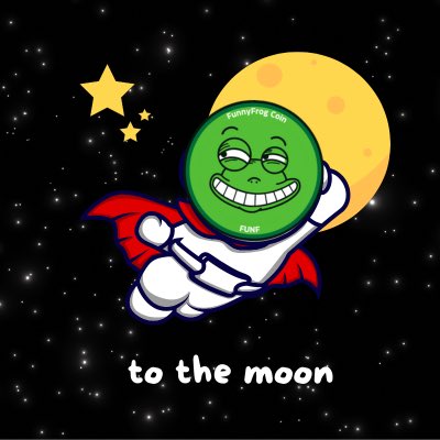 FunnyFrogcoin's tweet image. We are #FUNF