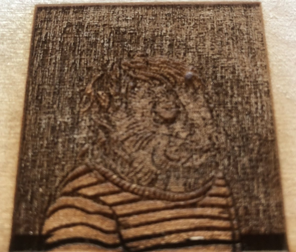 The_Picaroons's tweet photo. Also WANTED for crimes against laser etching. And phygital NFTs.
Got to turn the laser etcher down from 'Level 11' or it might all just catch fire (apparently a thing)
#neverstopexperimenting #innovation #nftcollectibles https://t.co/UAnOMU6Cl4